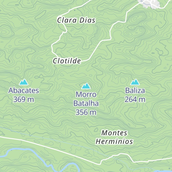 Map of Morro Batalha
