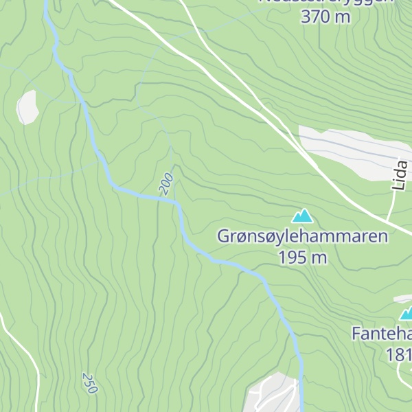 Map of Dagstuhytte