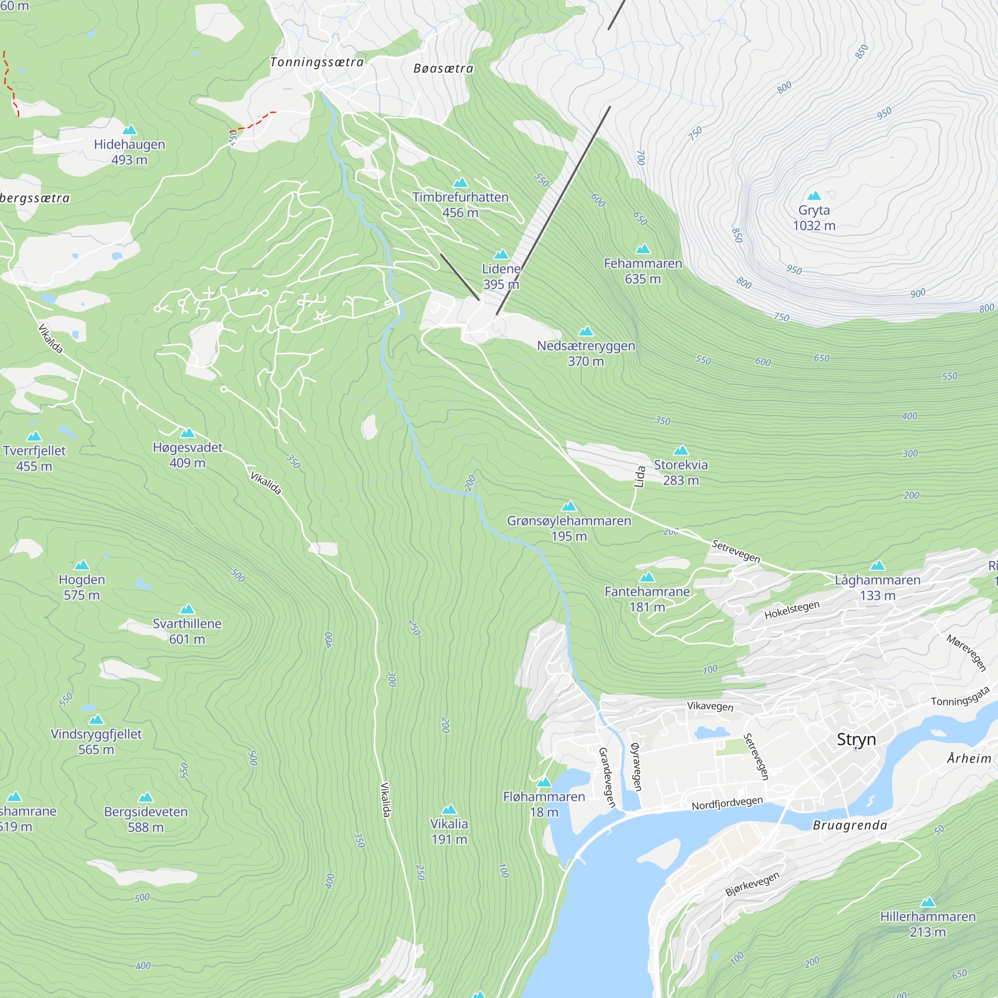 Dagstuhytte map