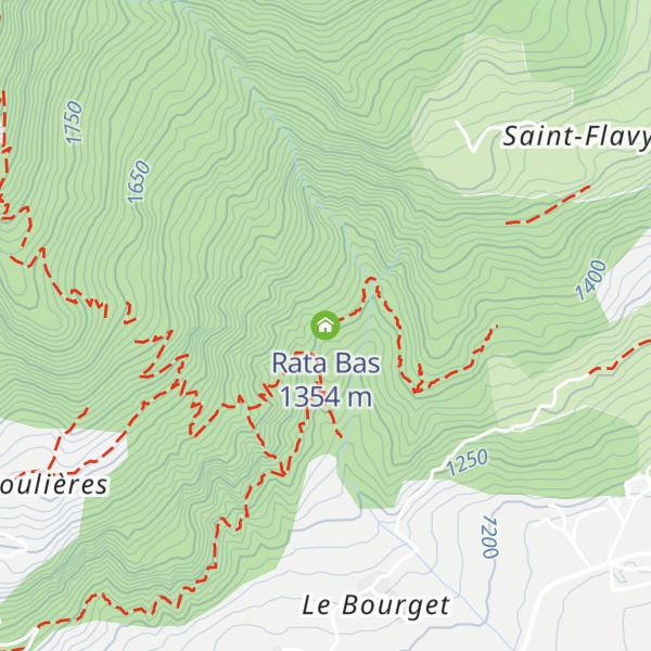 Map of Rata Bas