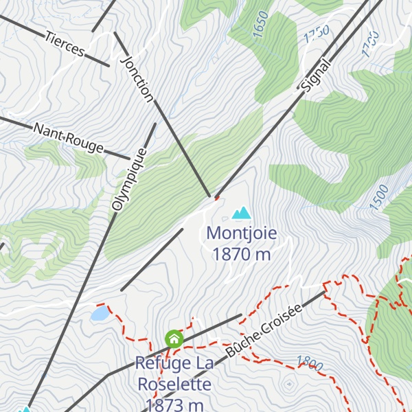 Map of Le signal