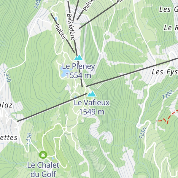 Map of Le Vaffieu