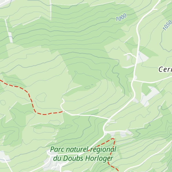 Map of Combe du Plane