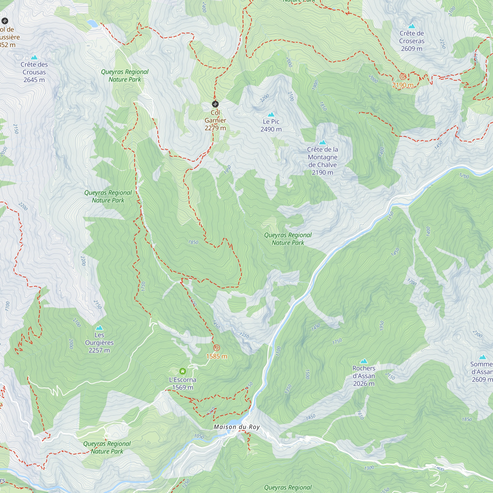 Chaston map