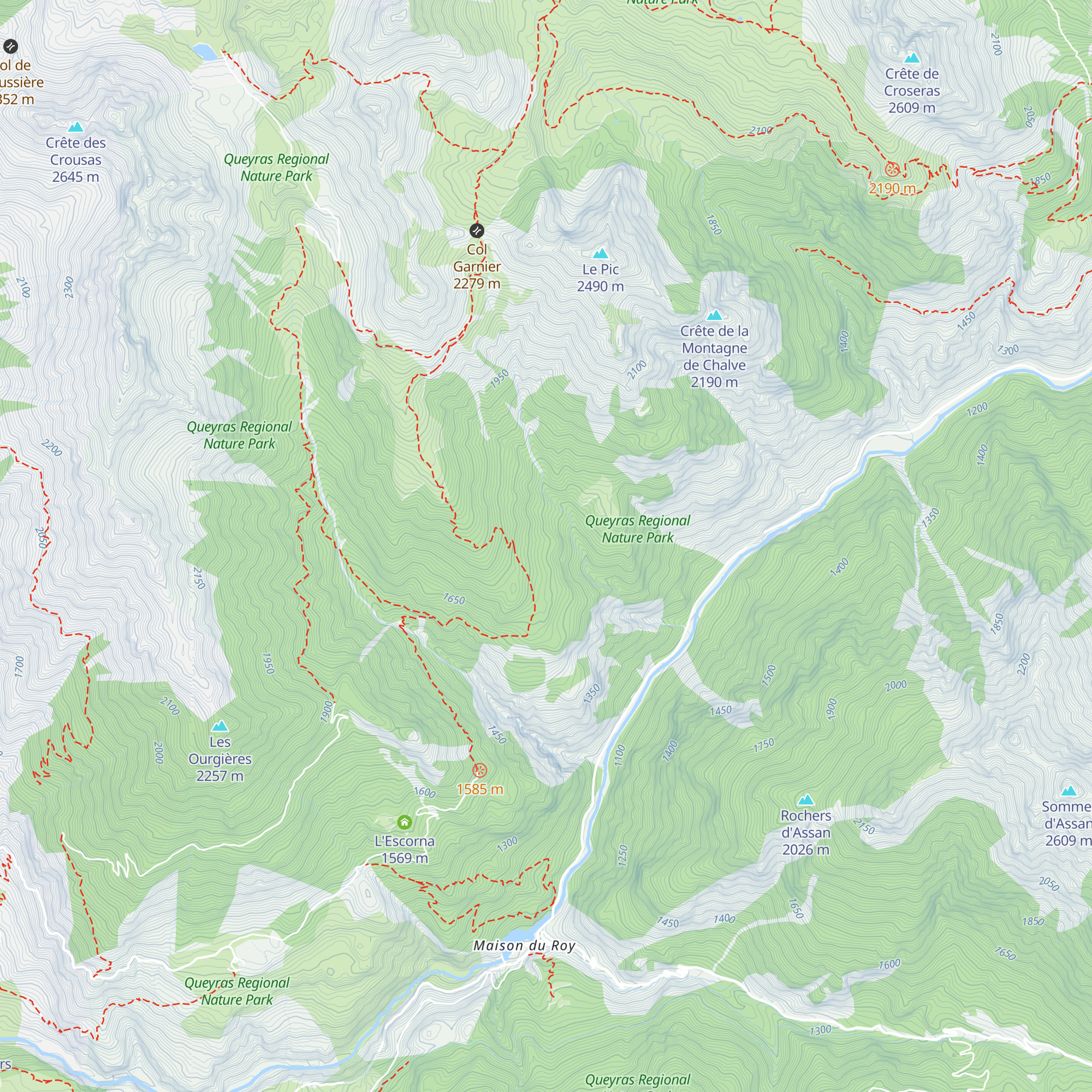 Chaston map