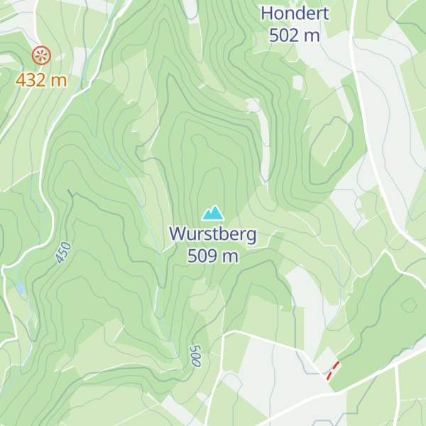 Map of Wurstberg