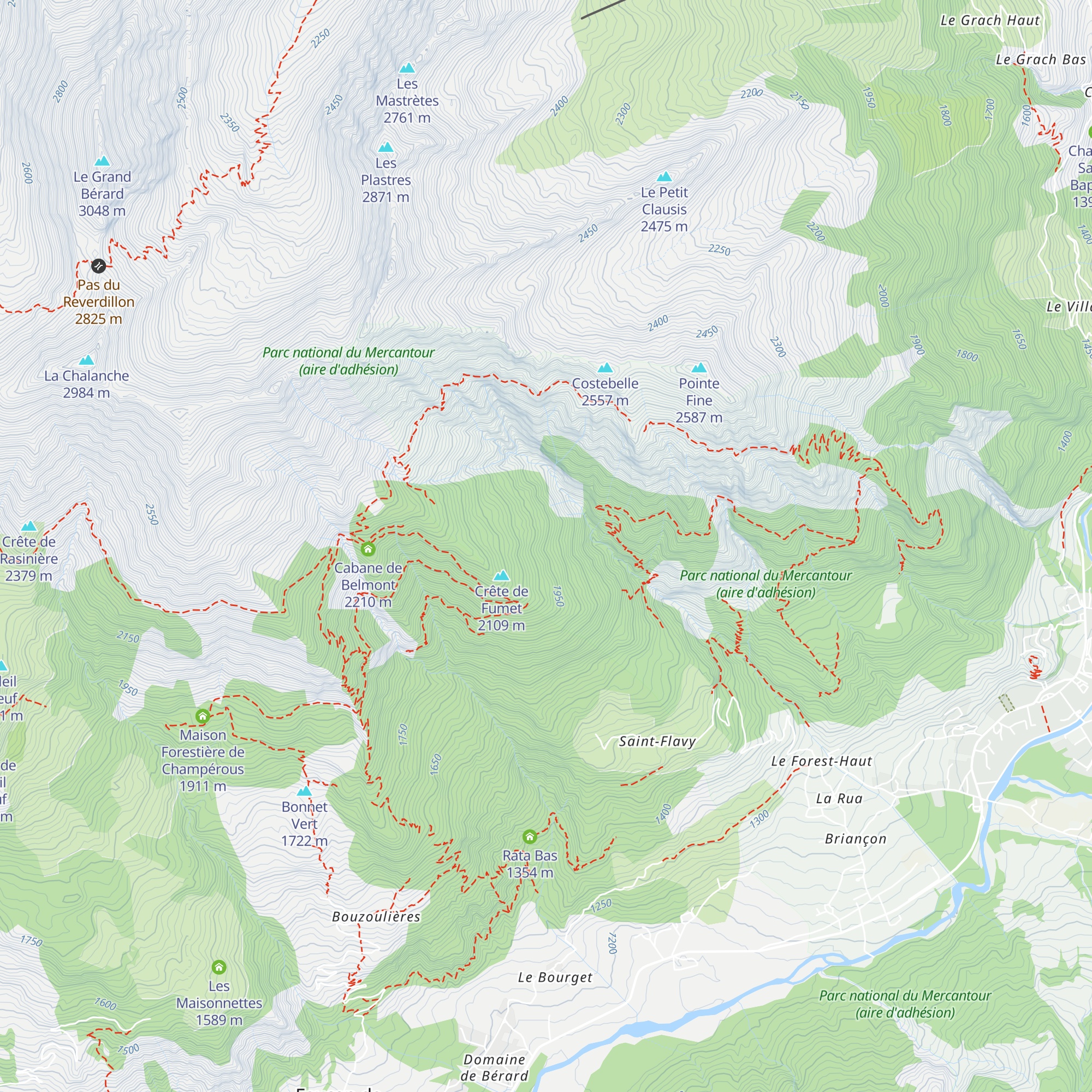 Maison Forestiere de Fumet map