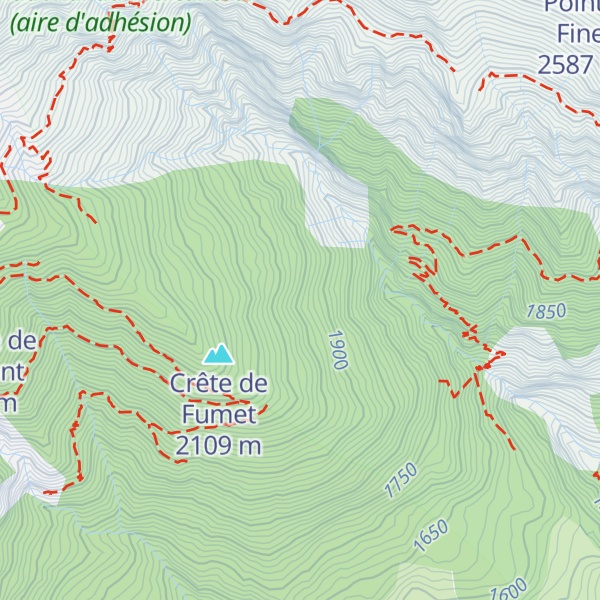 Map of Maison Forestiere de Fumet