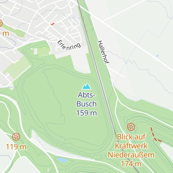 Map of Abts-Busch