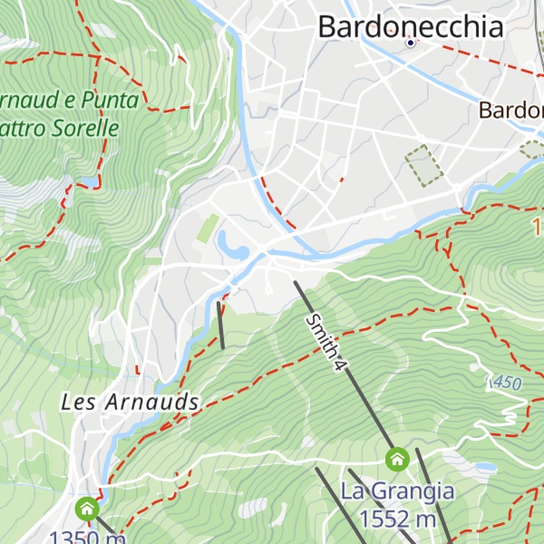 Map of Bar Smith