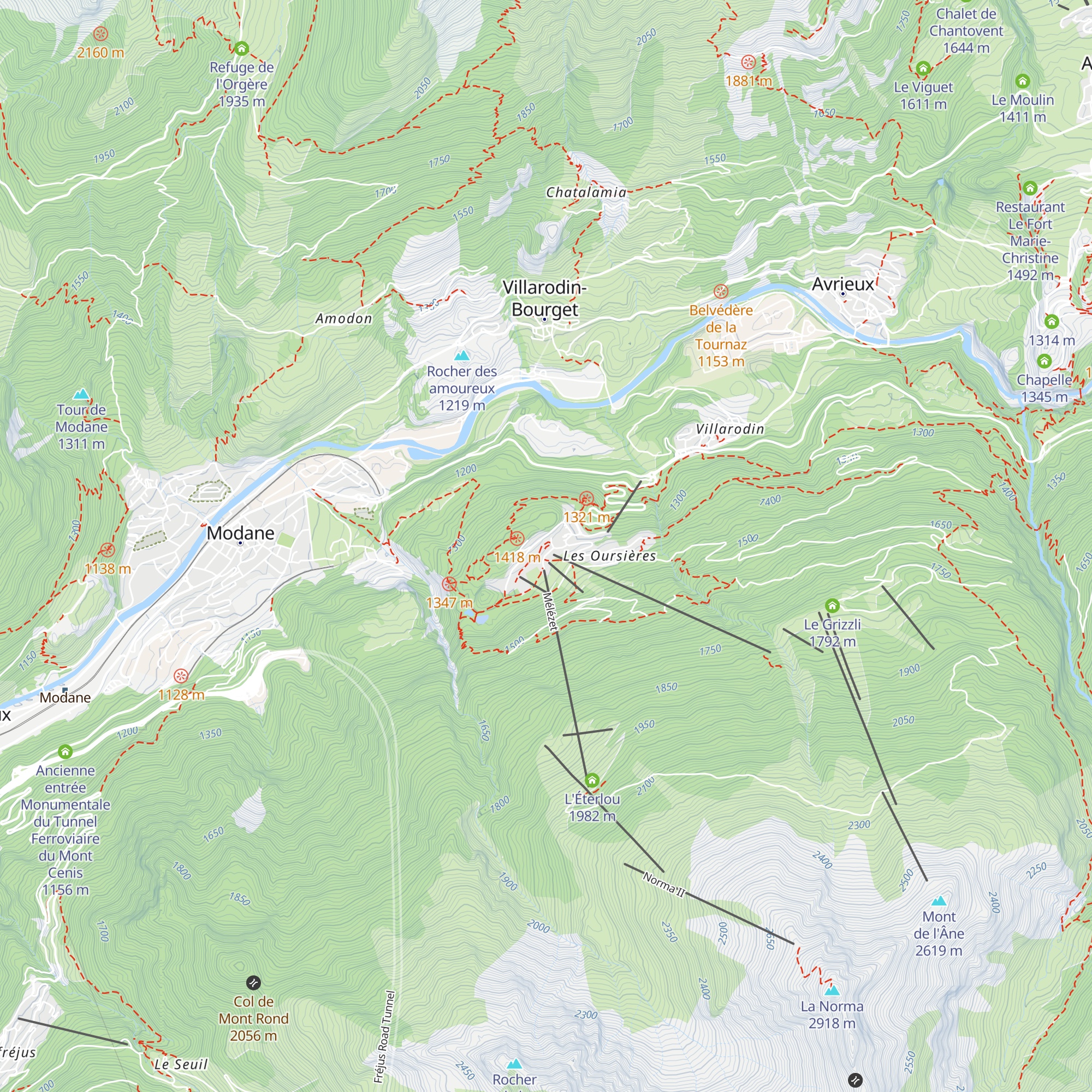 Chez Éliane map