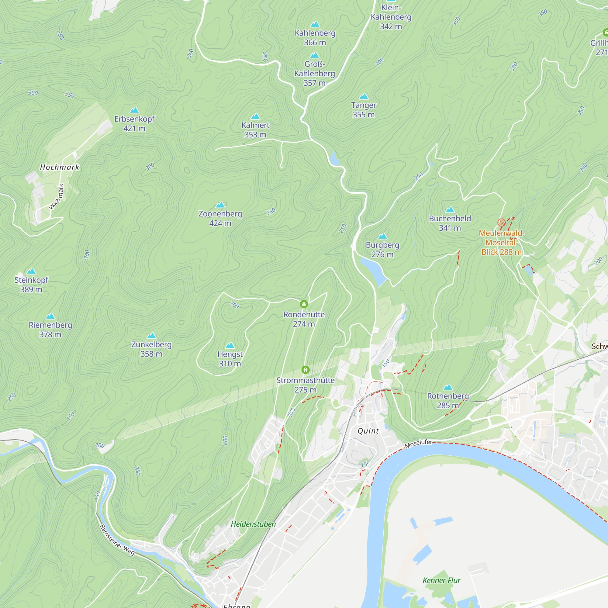 Rondehütte map
