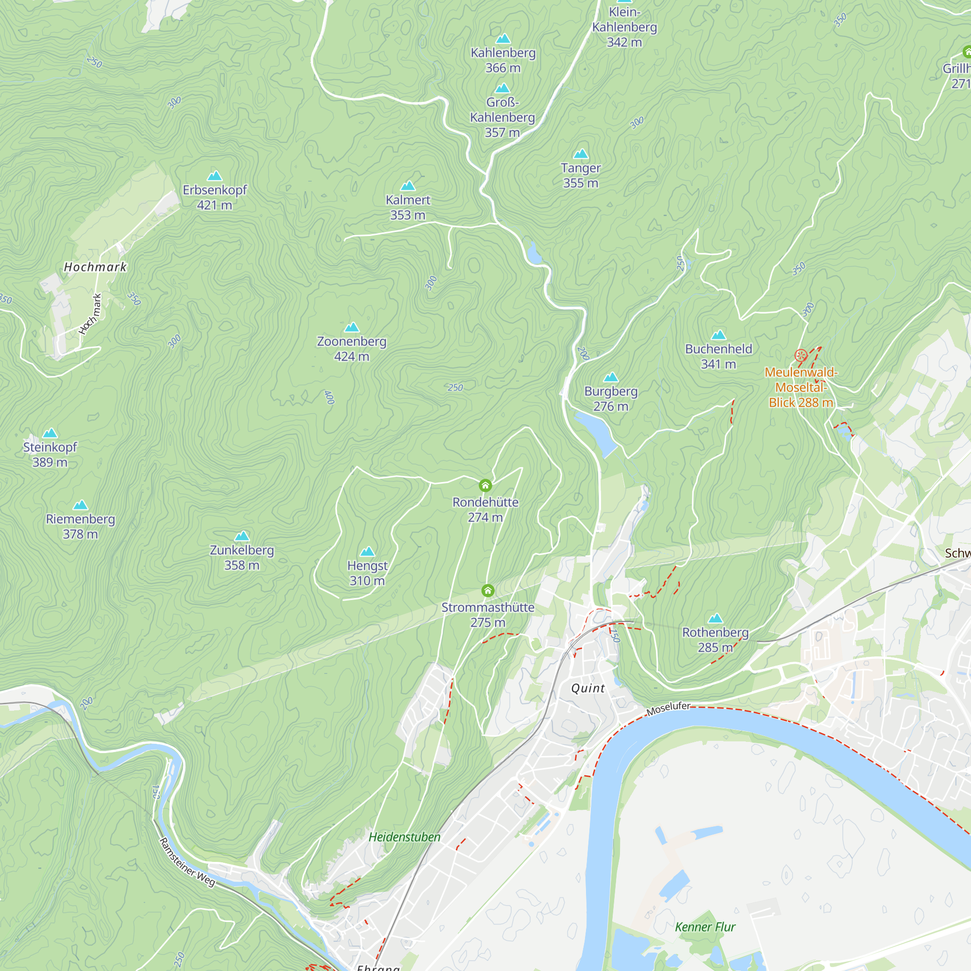 Rondehütte map