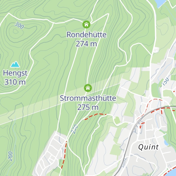 Map of Strommasthütte