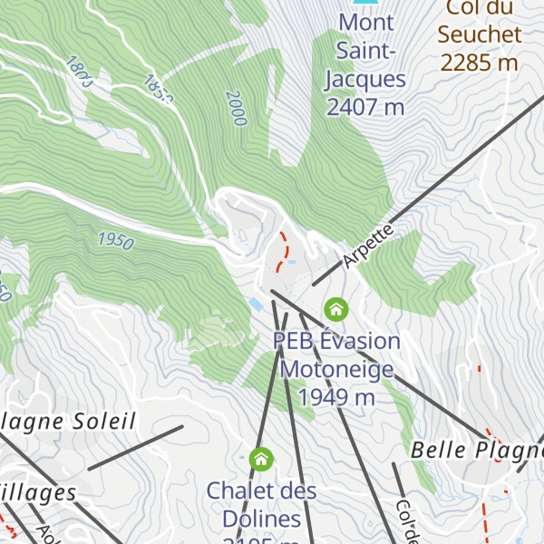 Map of Le Capricorne