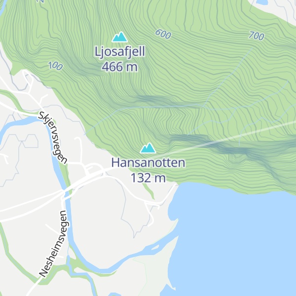 Map of Hansanotten