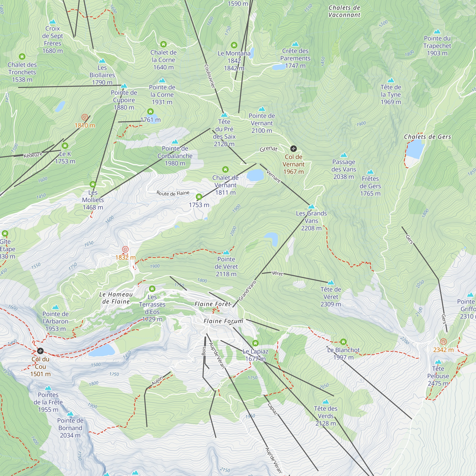 Gasex map