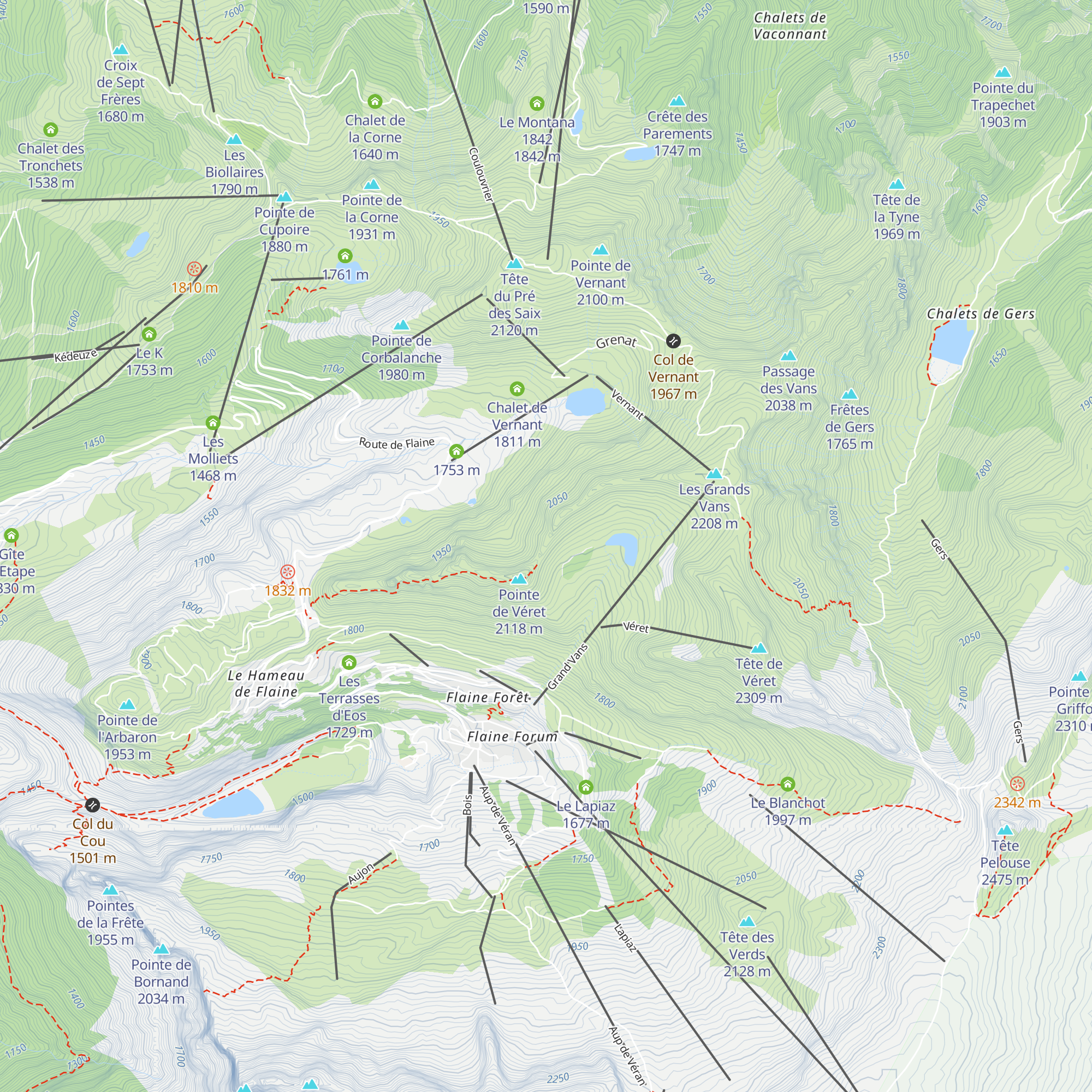 Gasex map