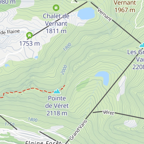 Map of Reservoir de gaz