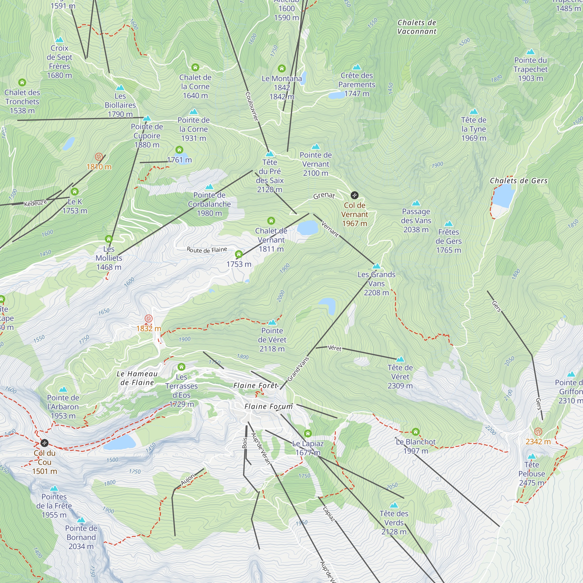 Gasex map