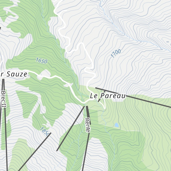 Map of Centre Equestre du Super Sauze