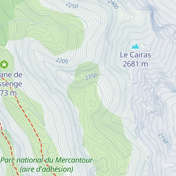 Map of Cabanes du Clot de Aï