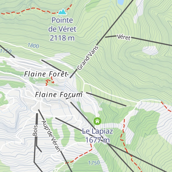 Map of Le Bissac