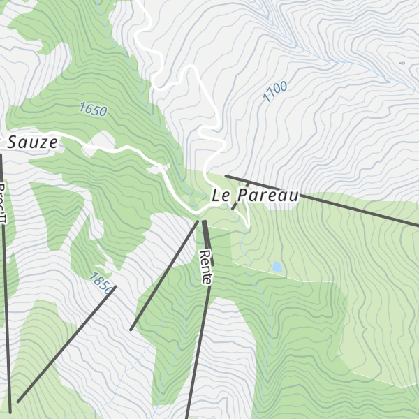 Map of Les Deux Mazots