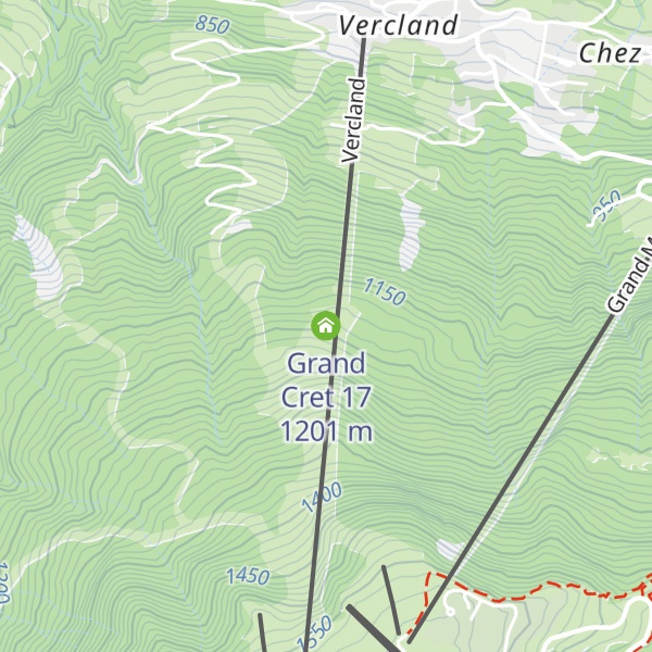 Map of Grand Cret 17