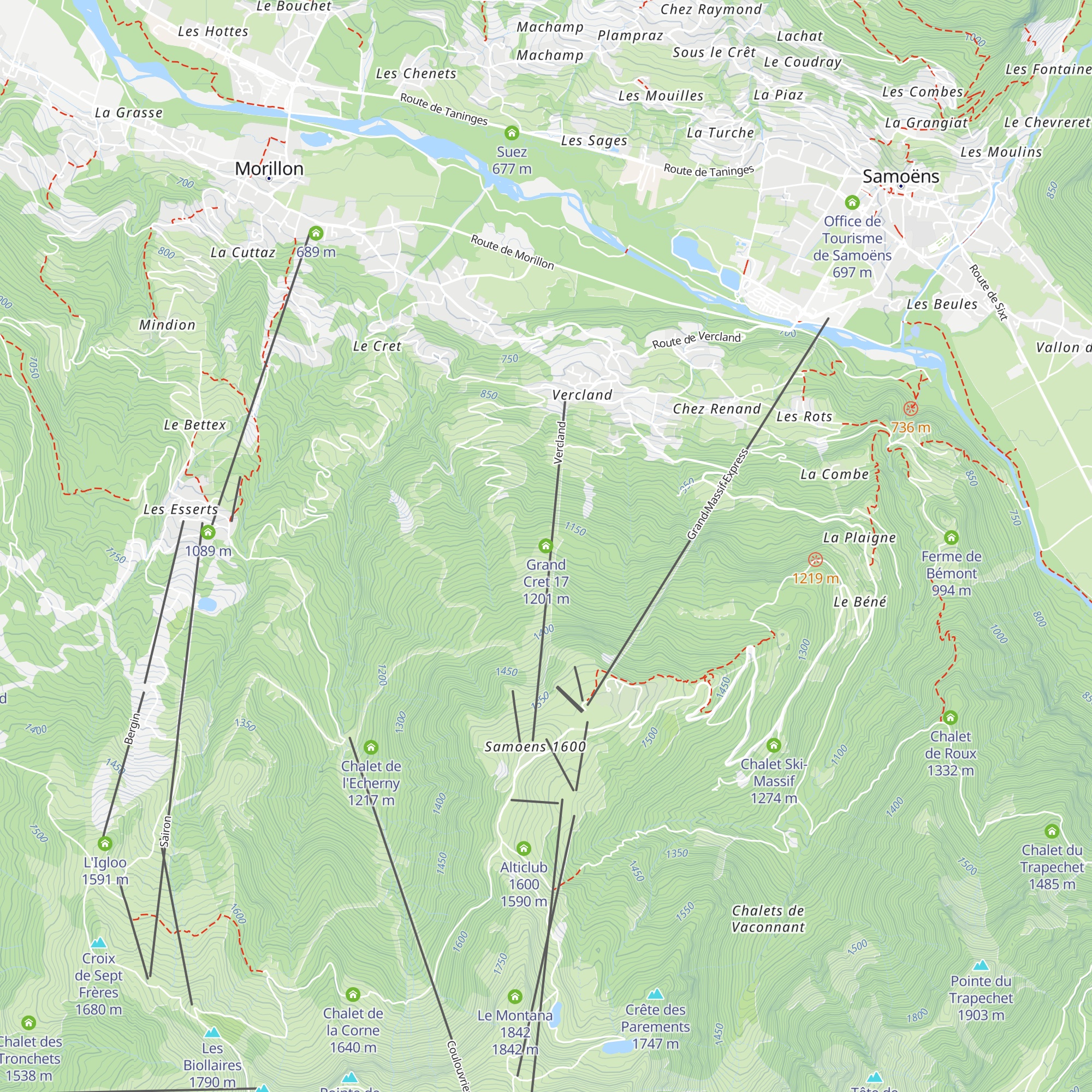 Grand Cret 17 map