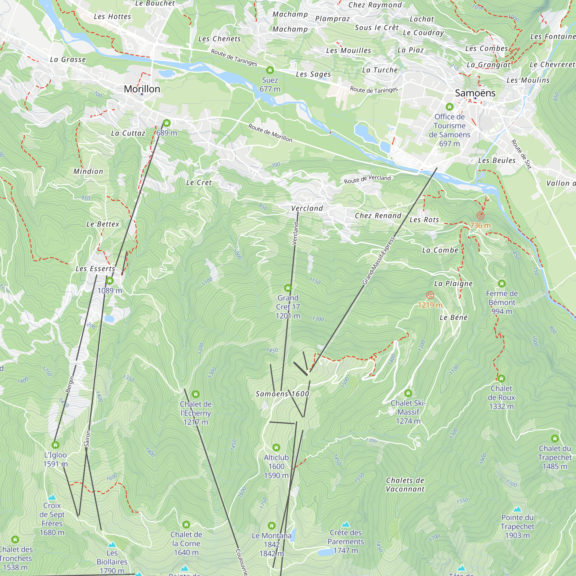 Grand Cret 17 map