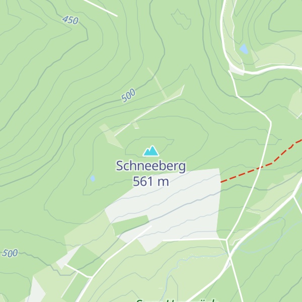 Map of Schneeberg