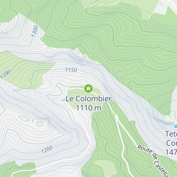 Map of Le Colombier