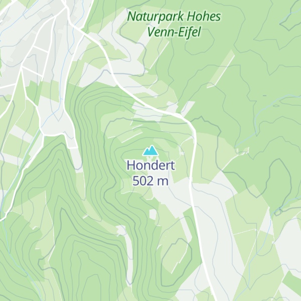Map of Hondert