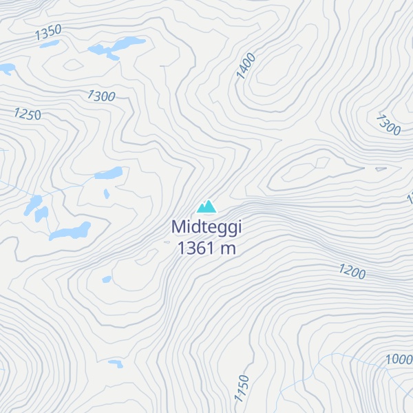 Map of Midteggi