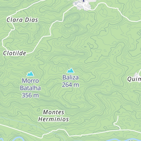 Map of Baliza