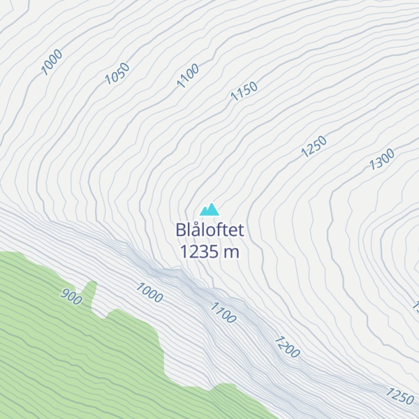 Map of Blåloftet