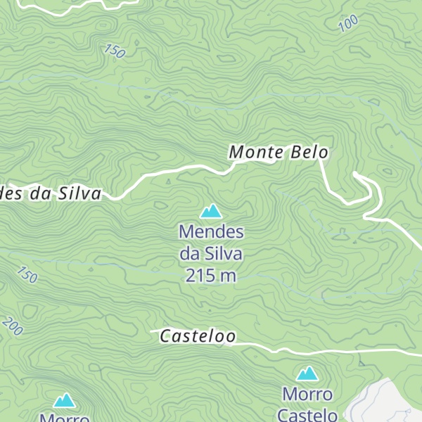 Map of Mendes da Silva
