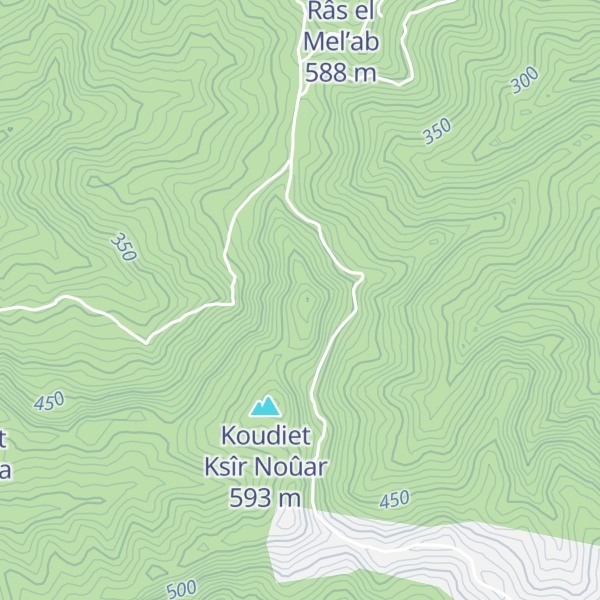 Map of Koudiet et Taroua