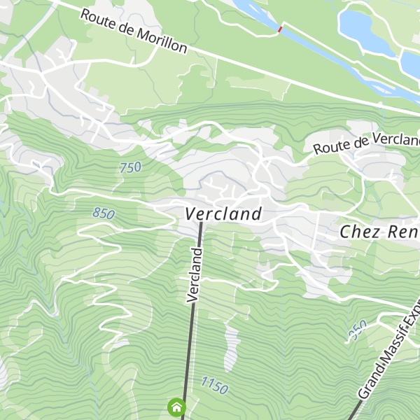 Map of La Reposette