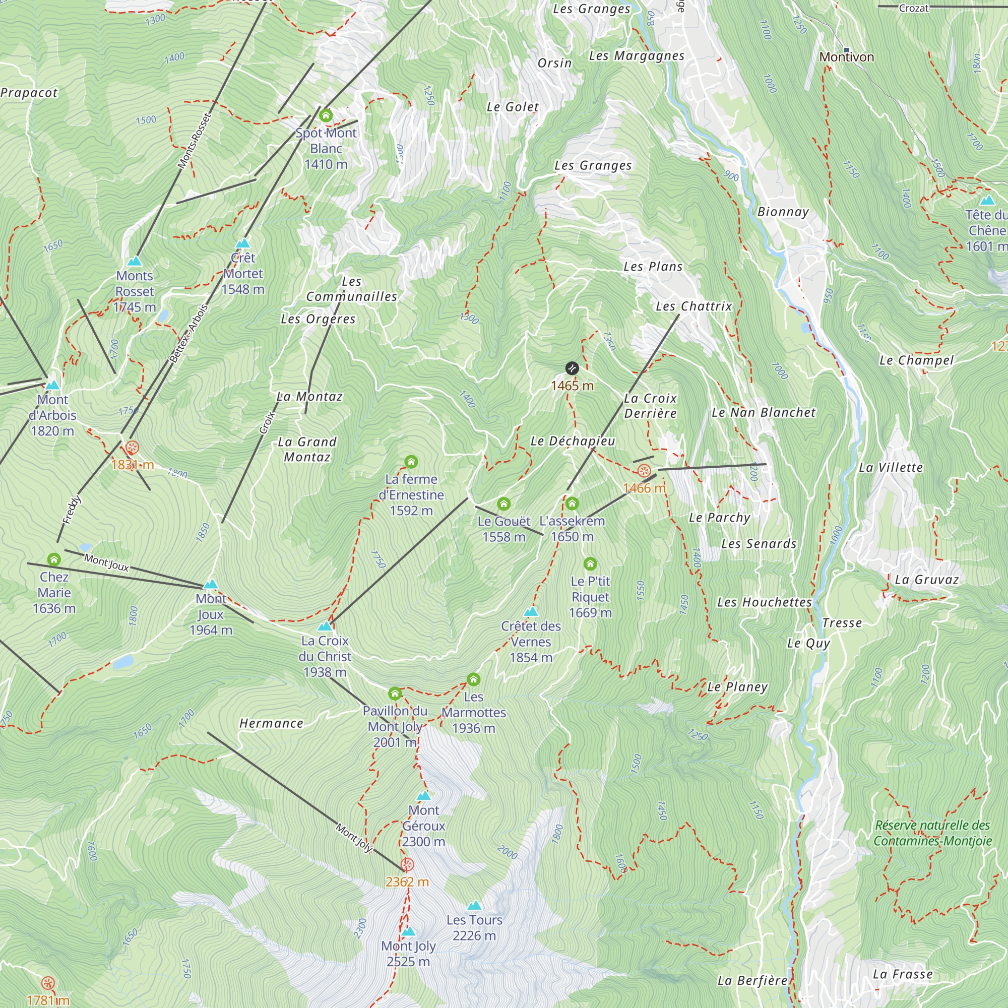 Le Gouët map