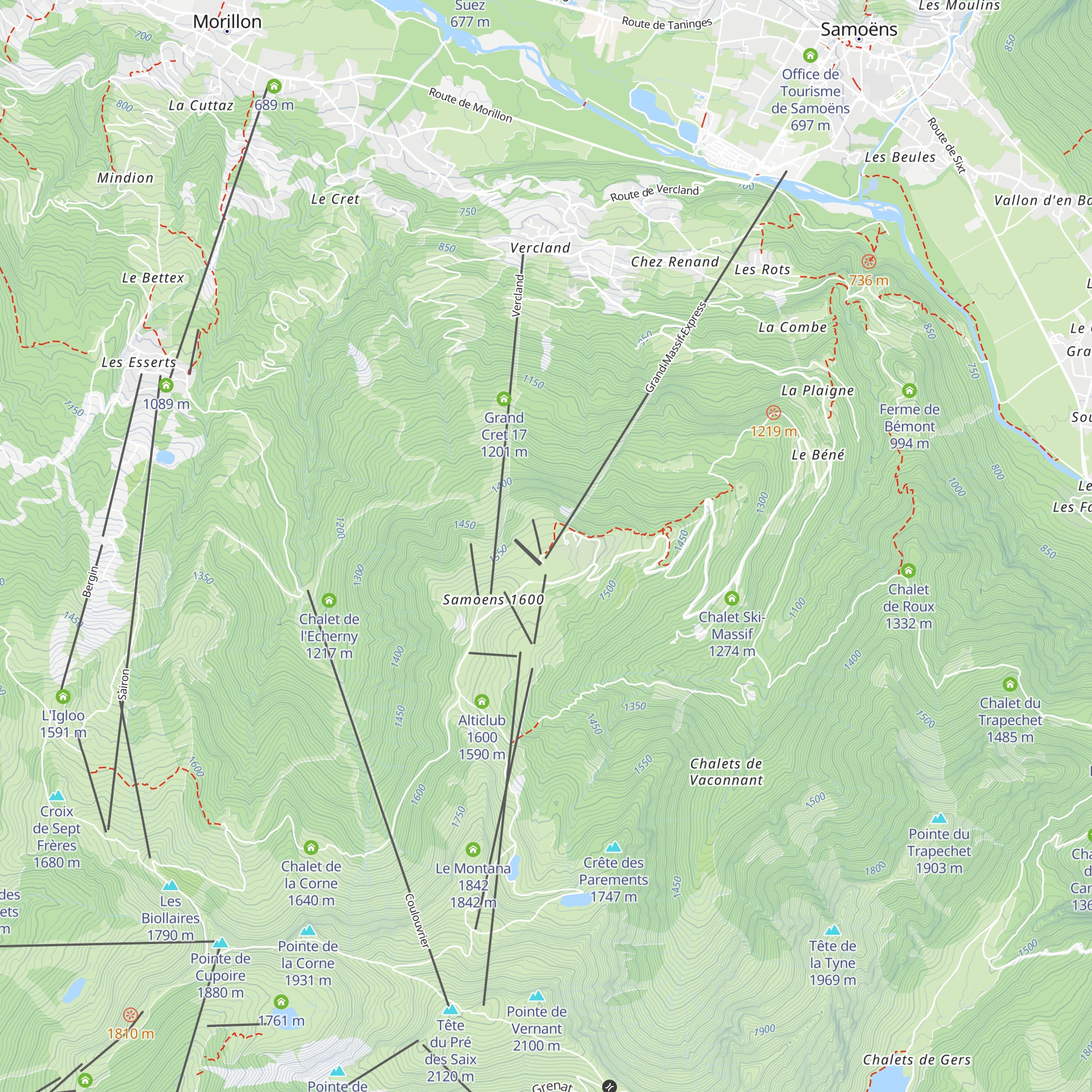 Lou Caboëns map