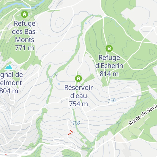 Map of Réservoir d'eau