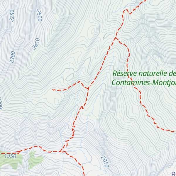 Map of Les Cavets