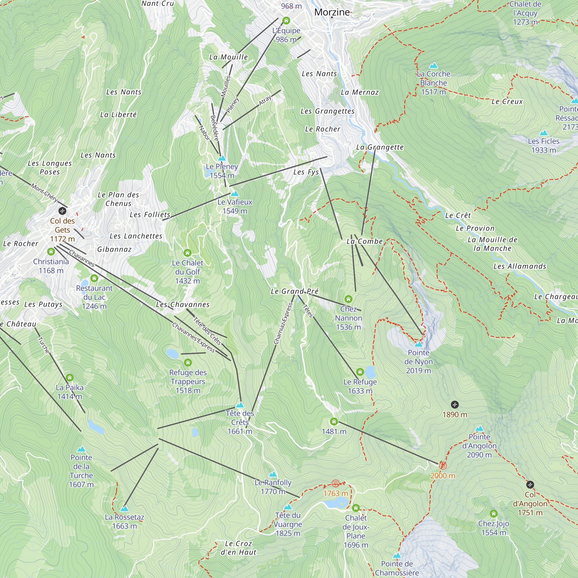 Les 2 Criquets map
