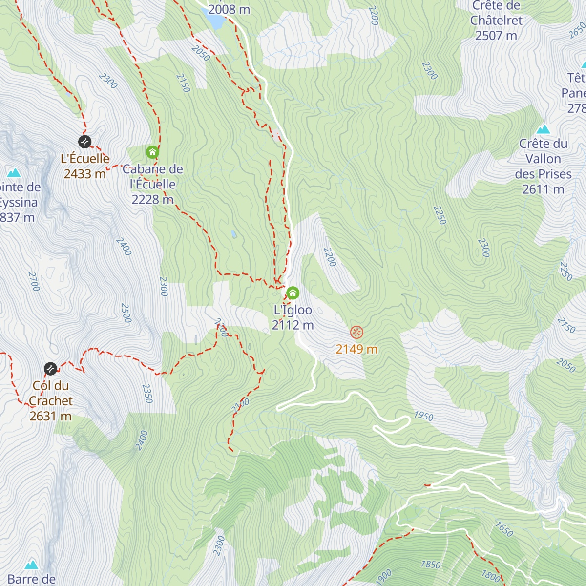 L'Igloo map