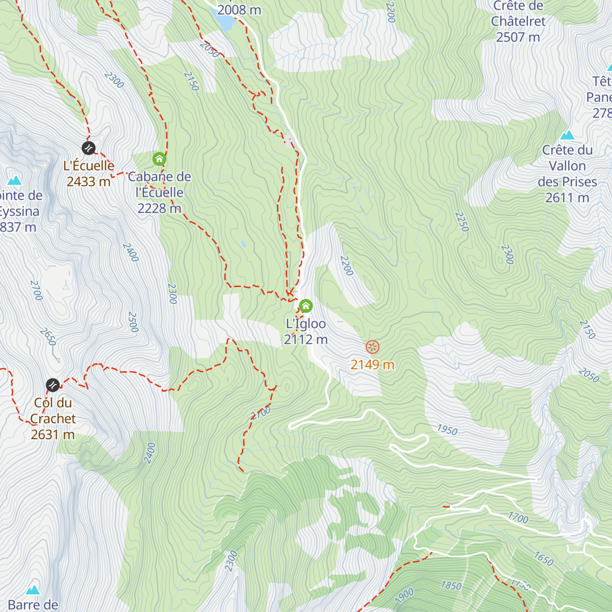 L'Igloo map
