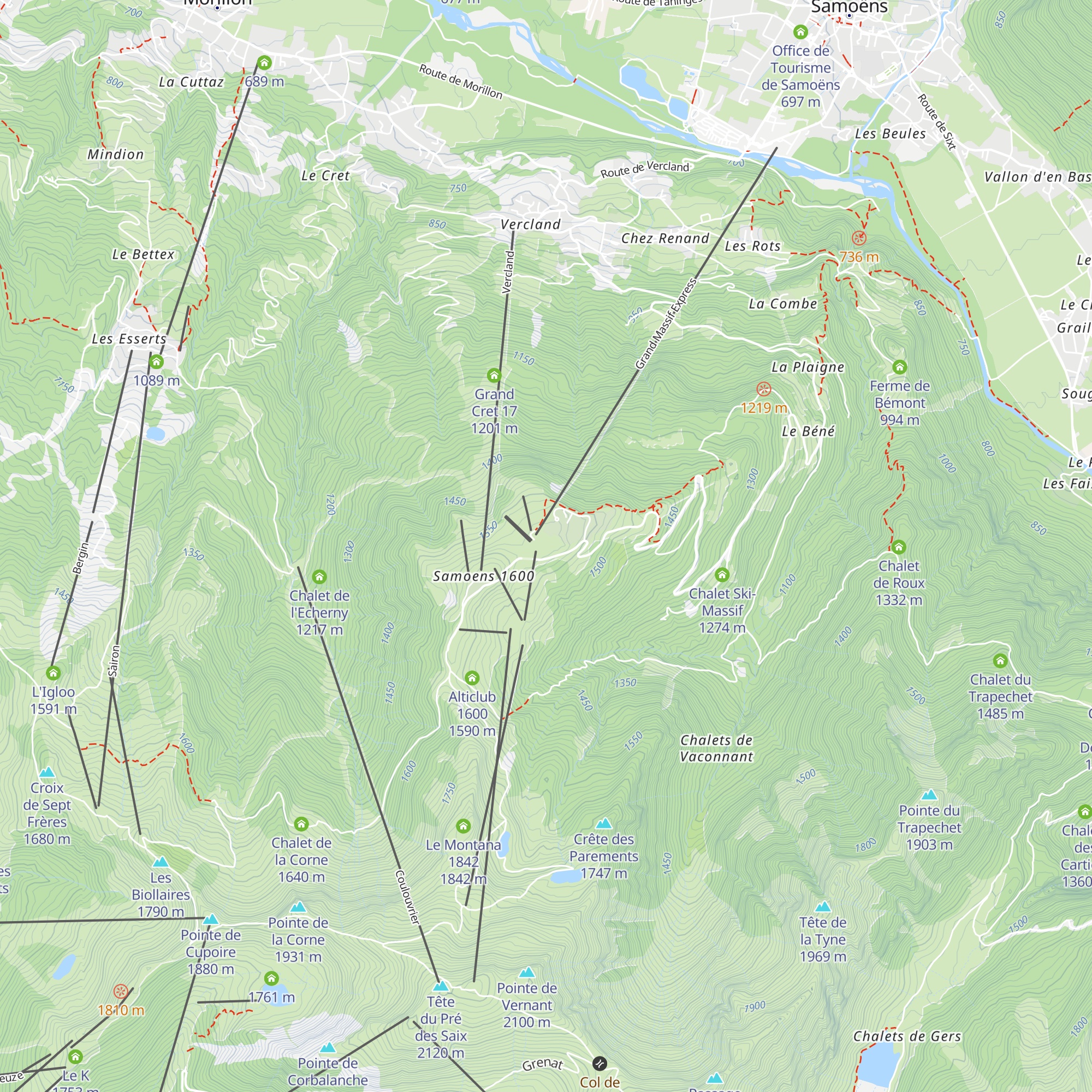 Au pré d'Oscar map