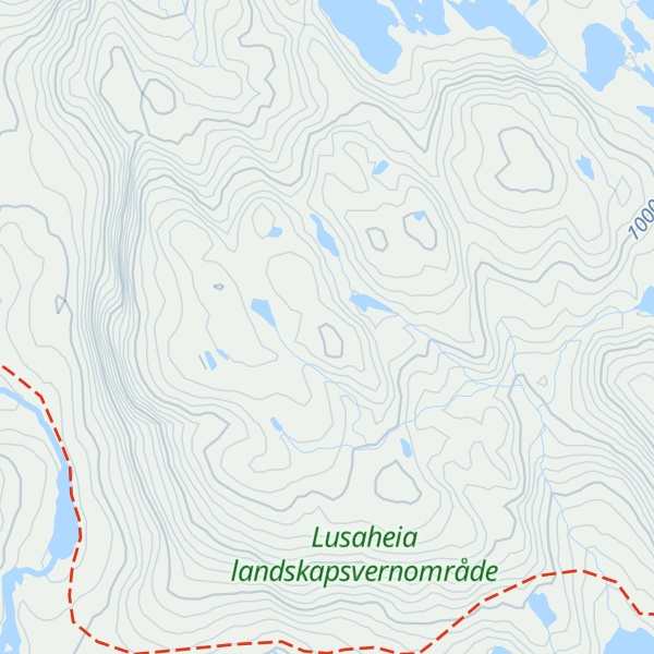 Map of Heimra Tverrfjellet