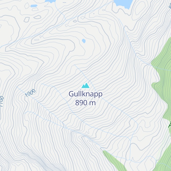 Map of Gullknapp